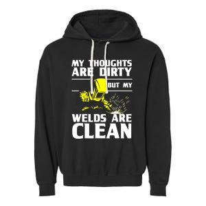 Unique Welding Design For Weld Tool Welder Welding Garment-Dyed Fleece Hoodie