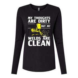 Unique Welding Design For Weld Tool Welder Welding Womens Cotton Relaxed Long Sleeve T-Shirt