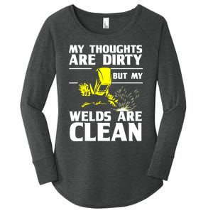 Unique Welding Design For Weld Tool Welder Welding Women's Perfect Tri Tunic Long Sleeve Shirt