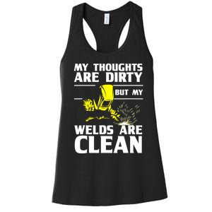 Unique Welding Design For Weld Tool Welder Welding Women's Racerback Tank