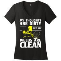 Unique Welding Design For Weld Tool Welder Welding Women's V-Neck T-Shirt