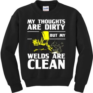 Unique Welding Design For Weld Tool Welder Welding Kids Sweatshirt