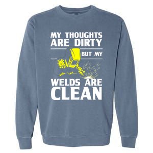 Unique Welding Design For Weld Tool Welder Welding Garment-Dyed Sweatshirt