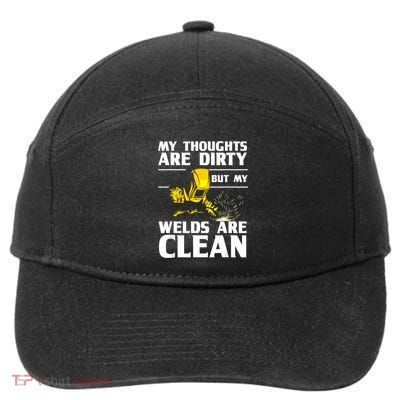 Unique Welding Design For Weld Tool Welder Welding 7-Panel Snapback Hat