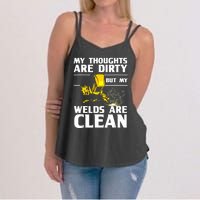 Unique Welding Design For Weld Tool Welder Welding Women's Strappy Tank