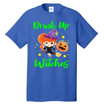 Up Witches Funny Halloween Funny Gift Gift Tall T-Shirt