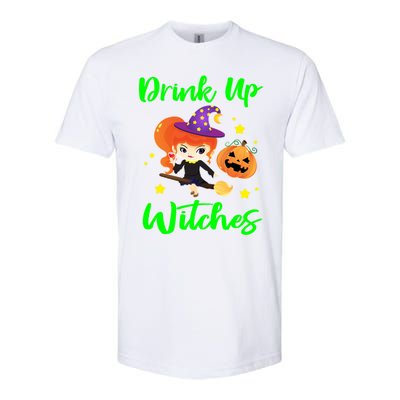 Up Witches Funny Halloween Funny Gift Gift Softstyle CVC T-Shirt