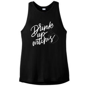 Up Witches Funny Witch Halloween Costume Ing Gift Ladies PosiCharge Tri-Blend Wicking Tank