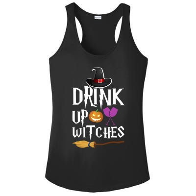 Up Witches Funny Trick Or Treat Halloween Costume Gift Ladies PosiCharge Competitor Racerback Tank