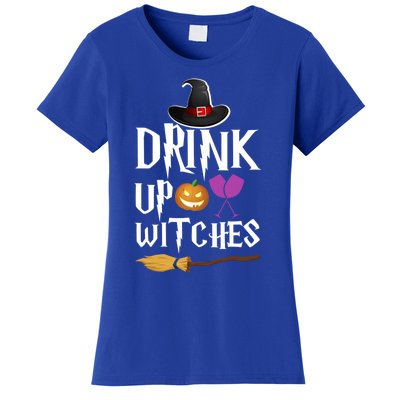 Up Witches Funny Trick Or Treat Halloween Costume Gift Women's T-Shirt