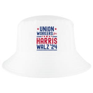 Union Workers For Harris Walz 2024 Presidential Election Cool Comfort Performance Bucket Hat