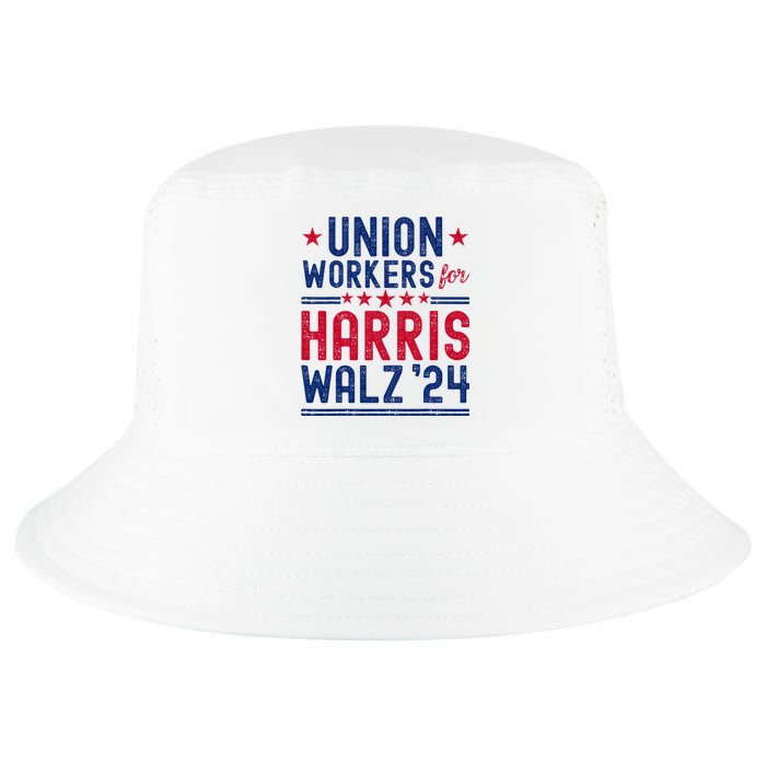 Union Workers For Harris Walz 2024 Presidential Election Cool Comfort Performance Bucket Hat