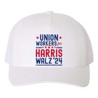 Union Workers For Harris Walz 2024 Presidential Election Yupoong Adult 5-Panel Trucker Hat