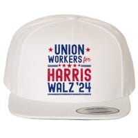 Union Workers For Harris Walz 2024 Presidential Election Wool Snapback Cap