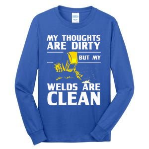 Unique Welding For Women Weld Tool Welder Welding Tall Long Sleeve T-Shirt