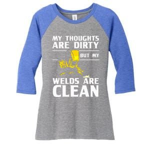 Unique Welding For Women Weld Tool Welder Welding Women's Tri-Blend 3/4-Sleeve Raglan Shirt