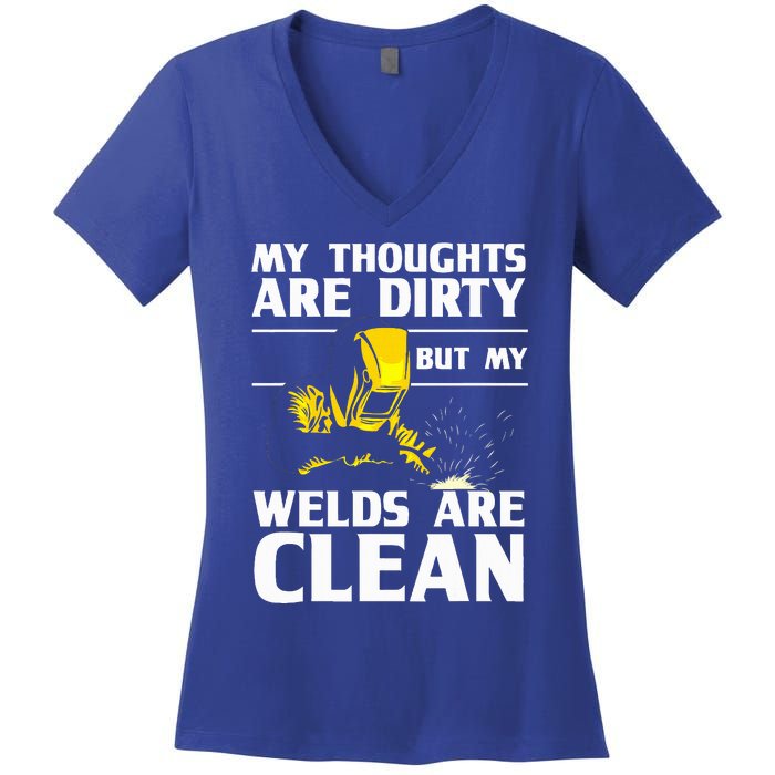 Unique Welding For Women Weld Tool Welder Welding Women's V-Neck T-Shirt