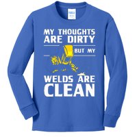 Unique Welding For Women Weld Tool Welder Welding Kids Long Sleeve Shirt