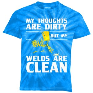 Unique Welding For Women Weld Tool Welder Welding Kids Tie-Dye T-Shirt