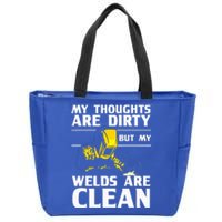 Unique Welding For Women Weld Tool Welder Welding Zip Tote Bag