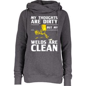 Unique Welding For Women Weld Tool Welder Welding Womens Funnel Neck Pullover Hood