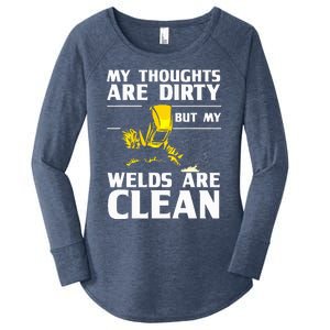 Unique Welding For Women Weld Tool Welder Welding Women's Perfect Tri Tunic Long Sleeve Shirt