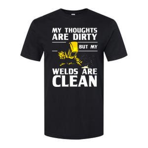 Unique Welding For Women Weld Tool Welder Welding Softstyle CVC T-Shirt