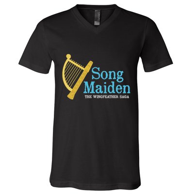 Unofficial Wingfeather Fan Art Song Maiden V-Neck T-Shirt