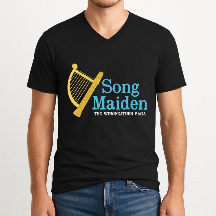 Unofficial Wingfeather Fan Art Song Maiden V-Neck T-Shirt