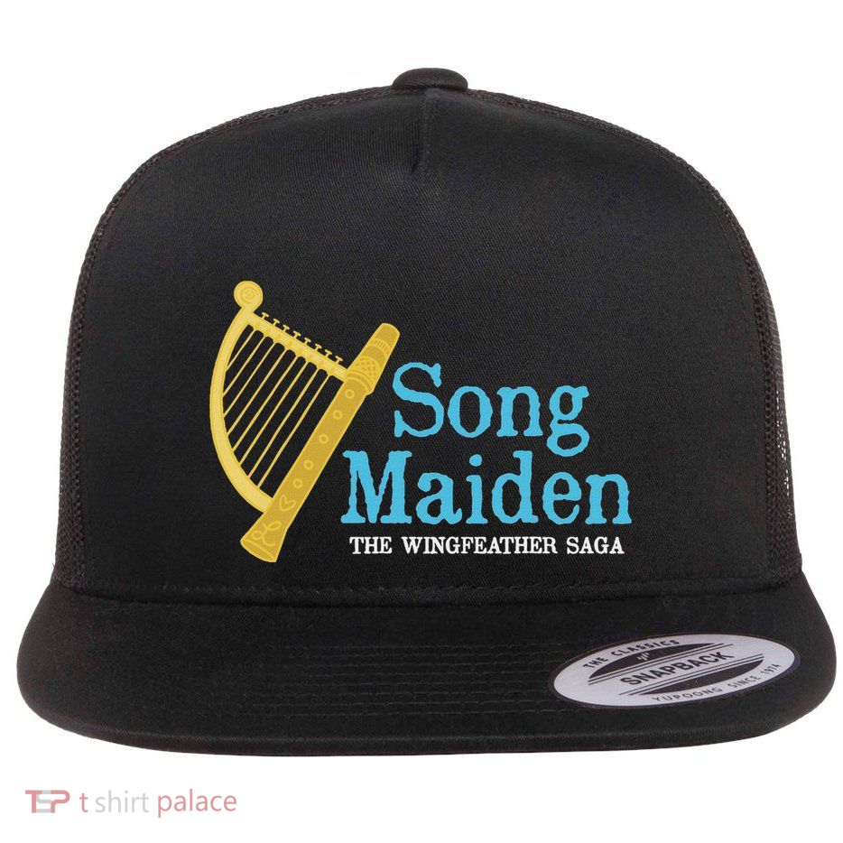 Unofficial Wingfeather Fan Art Song Maiden Flat Bill Trucker Hat