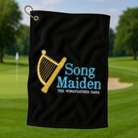 Unofficial Wingfeather Fan Art Song Maiden Golf Towel