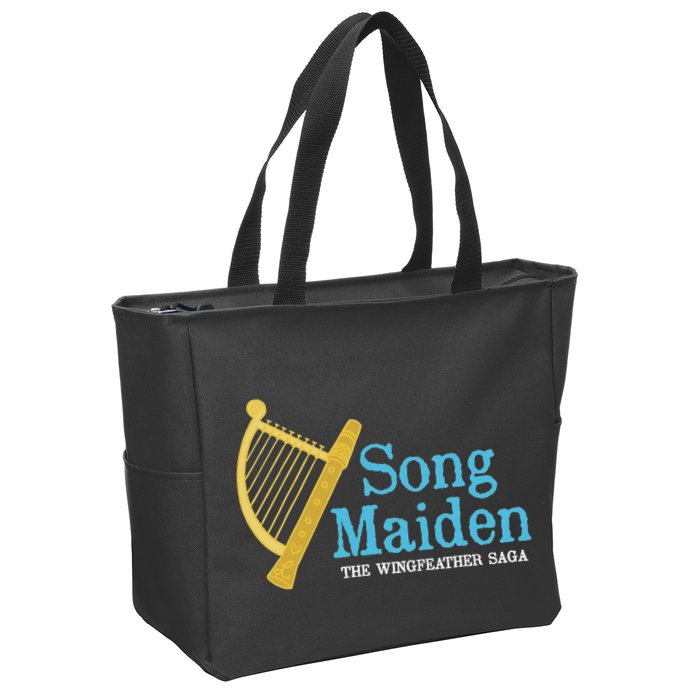 Unofficial Wingfeather Fan Art Song Maiden Zip Tote Bag