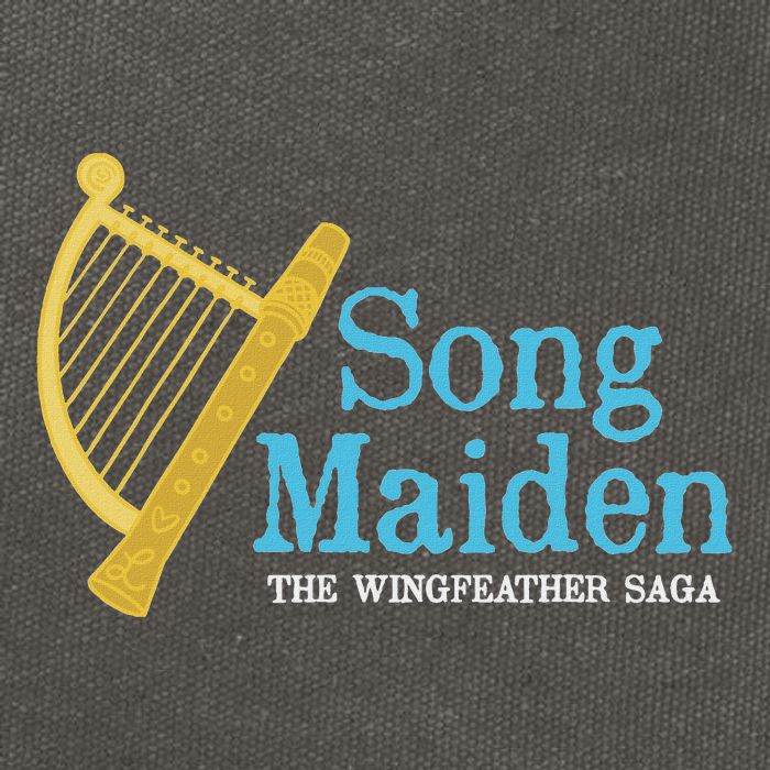 Unofficial Wingfeather Fan Art Song Maiden Cotton Canvas Backpack