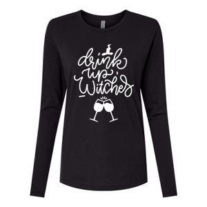 Up Witches Funny Halloween Night Gift Womens Cotton Relaxed Long Sleeve T-Shirt