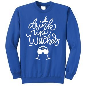 Up Witches Funny Halloween Night Gift Tall Sweatshirt