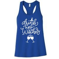 Up Witches Funny Halloween Night Gift Women's Racerback Tank