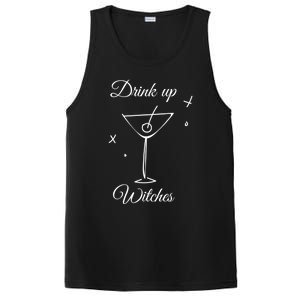 Up Witches Funny Ing Wine Halloween Costume Gift PosiCharge Competitor Tank