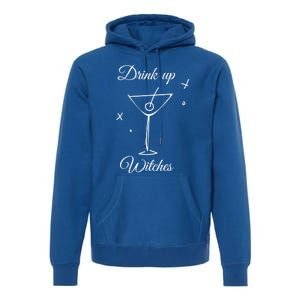 Up Witches Funny Ing Wine Halloween Costume Gift Premium Hoodie