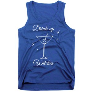 Up Witches Funny Ing Wine Halloween Costume Gift Tank Top