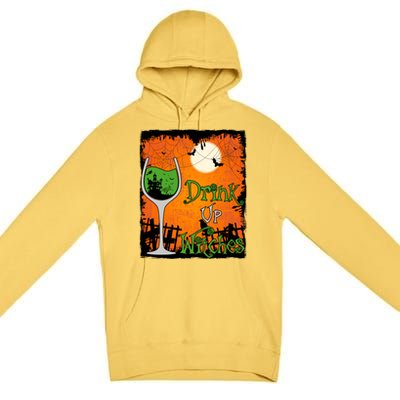 Up Witches Funny Halloween Meaningful Gift Premium Pullover Hoodie