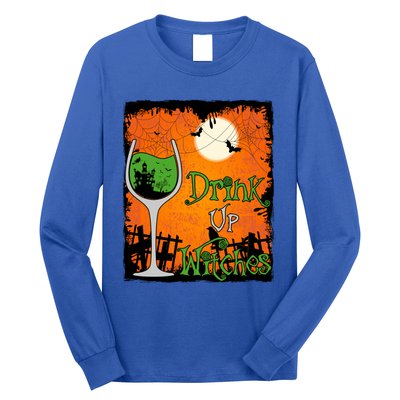 Up Witches Funny Halloween Meaningful Gift Long Sleeve Shirt