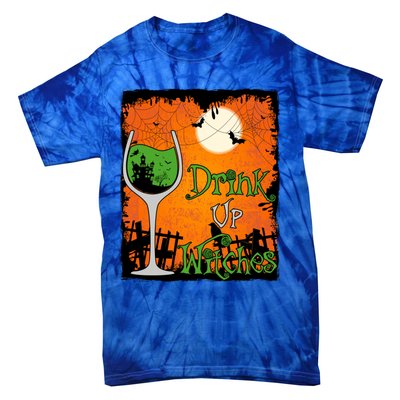 Up Witches Funny Halloween Meaningful Gift Tie-Dye T-Shirt