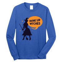 Up Witches Funny Halloween Costume For Adults Gift Long Sleeve Shirt