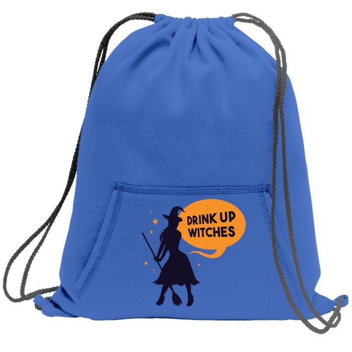 Up Witches Funny Halloween Costume For Adults Gift Sweatshirt Cinch Pack Bag