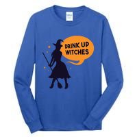 Up Witches Funny Halloween Costume For Adults Gift Tall Long Sleeve T-Shirt