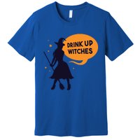 Up Witches Funny Halloween Costume For Adults Gift Premium T-Shirt