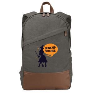 Up Witches Funny Halloween Costume For Adults Gift Cotton Canvas Backpack