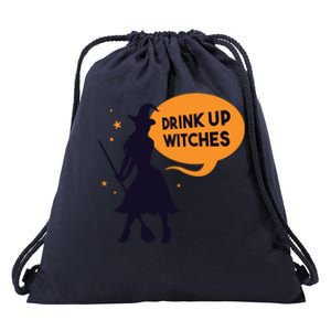 Up Witches Funny Halloween Costume For Adults Gift Drawstring Bag