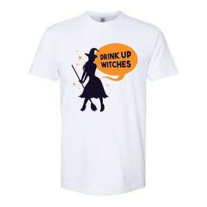 Up Witches Funny Halloween Costume For Adults Gift Softstyle CVC T-Shirt