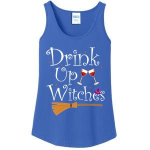 Up Witches Funny Ing Wine Halloween Costume Mom Gift Ladies Essential Tank